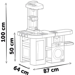 Lumarko Mini Tefal Studio Kuchnia Z Pralką 36 Akcesoria! - Zabawki AGD - miniaturka - grafika 12