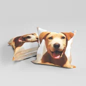 Poszewki na poduszki - Poszewka 45x45 Piesek dwustronna P029 Faro - miniaturka - grafika 1