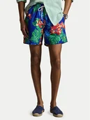 Kąpielówki męskie - Polo Ralph Lauren Szorty kąpielowe 710B13659001 Kolorowy Classic Fit - miniaturka - grafika 1