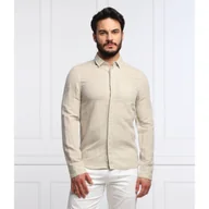 Koszule męskie - Calvin Klein Lniana koszula | Slim Fit - miniaturka - grafika 1