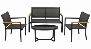 Nowoczesny komplet mebli do ogrodu - Eworis 4X - Meble ogrodowe - miniaturka - grafika 1