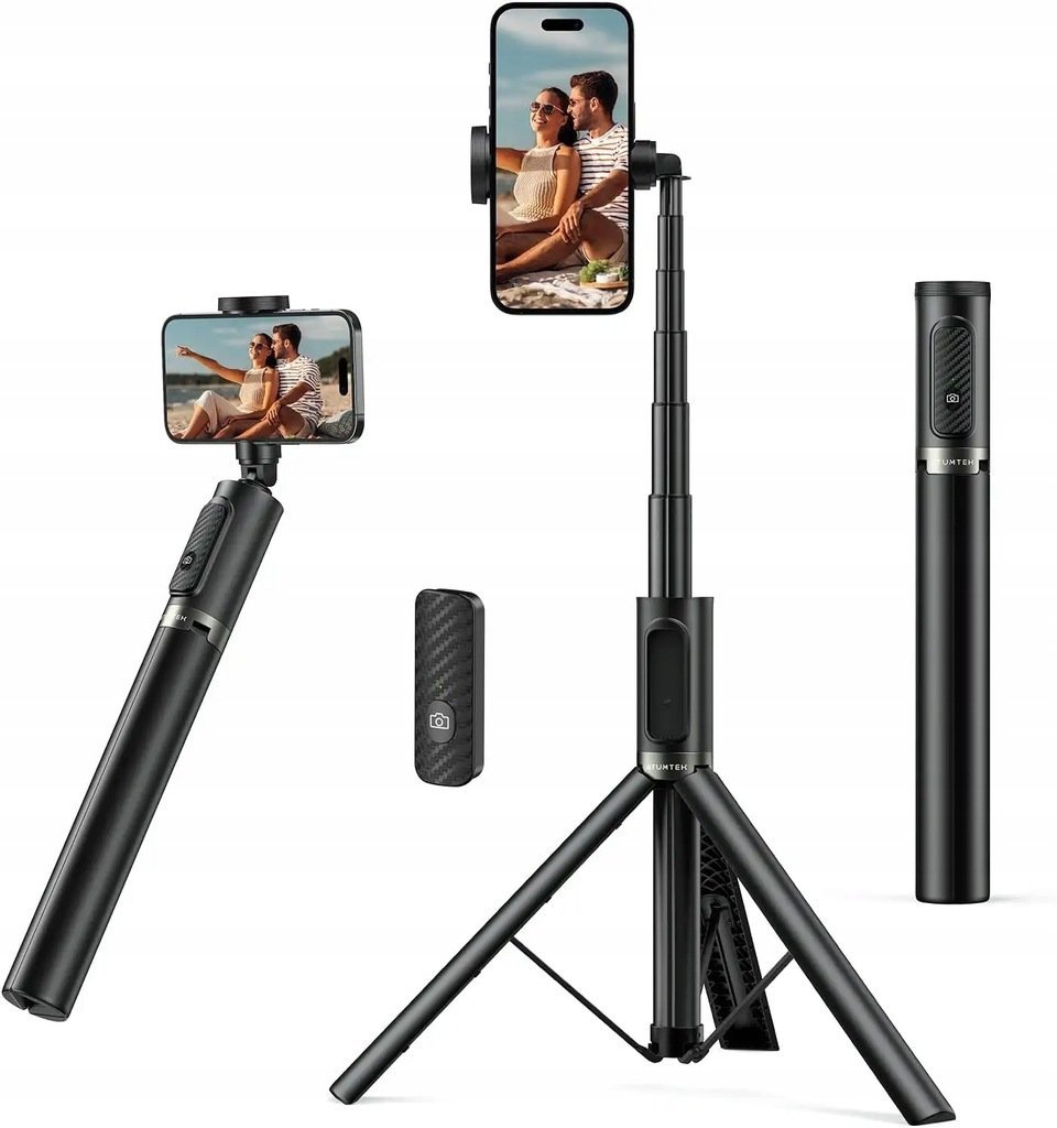 SELFIE STICK Syncwire SW-SS126 + Pilot Zasięg aż 10m Udźwig do 15kg