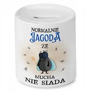 Skarbonki - Skarbonka Dla Jagody na Urodziny Idealny Prezent z Nadrukiem ze Zdjęciem + Opakowanie na prezent (wzór 02) - miniaturka - grafika 1