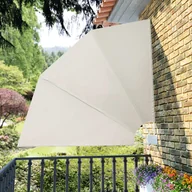 Markizy - vidaXL Markiza na taras lub patio 210 x 210 cm kremowy 41576 - miniaturka - grafika 1