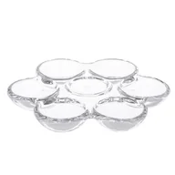 Talerze - Talerz szklany na jajka 17,5 x 16 x 2 cm - miniaturka - grafika 1