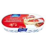 Konserwy i dania rybne - Łosoś FILETY ŚLEDZIOWE W SOSIE POMIDOROWYM 170G - miniaturka - grafika 1