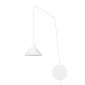 Lampy sufitowe - Emibig Abramo 1 White Wisząca 159/1 - miniaturka - grafika 1