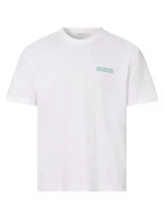 Koszulki męskie - Calvin Klein - T-shirt męski, biały - grafika 1