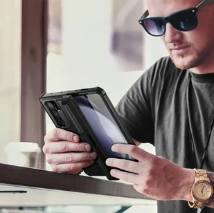 Etui z Szybką Kevlar Pro Pen do Galaxy Z Fold 5 Black - Etui i futerały do telefonów Etui z Szybką Kevlar Pro Pen do Galaxy Z Fold 5 Black - Etui i futerały do telefonów - miniaturka - grafika 7