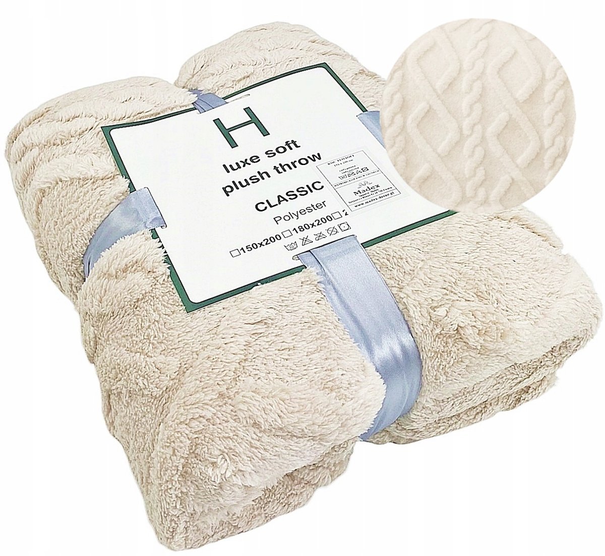 KOC KOCYK MIĘKKI NARZUTA 150X200 SALON SYPIALNIA PLUSZOWY GRUBY PLED WZORY