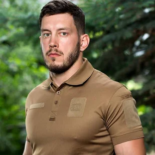 M-Tac - Koszula polo Elite Tactical Coolmax - Coyote - 80010005 - Odzież taktyczna i umundurowanie - miniaturka - grafika 11