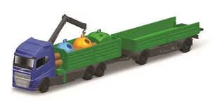 Maisto Volvo Fh16 Ciężarówka Z Przyczepą Do Przewozu Pojemników Na Odpady 11682 - Samochody i pojazdy dla dzieci - miniaturka - grafika 1