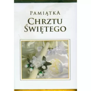 Pamiątka Chrztu Świętego - kremowa - praca zbiorowa - Pamiątka Chrztu Świętego - miniaturka - grafika 3