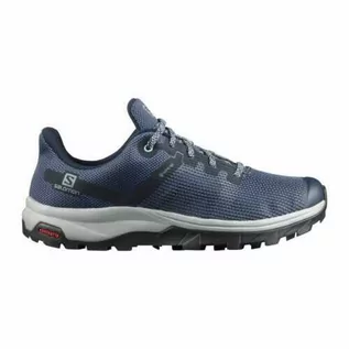 Buty trekkingowe damskie - Buty Salomon Outline Prism GTX W Blue Indigo - grafika 1