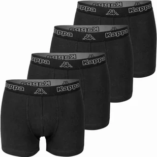 Majtki Bokserki Kappa rozmiar M 4 SZTUKI CZARNE - Majtki męskie - miniaturka - grafika 1
