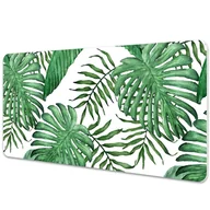 Podkładki na biurko - Ochronna podkładka na biurko Liście Palm 90x45 cm - miniaturka - grafika 1