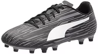 Piłka nożna - PUMA Rapido Iii Fg/Ag męskie buty piłkarskie, Puma Black PUMA White Castlerock, 42 EU - miniaturka - grafika 1