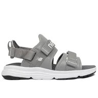 Sandały męskie - Sandały New Balance SUA750C3 - szare - miniaturka - grafika 1