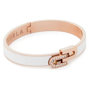 Bransoletka Furla Arch Double WJ00087-N79000-1135S-1-008-20-CN-L Biały - Bransoletki - miniaturka - grafika 1