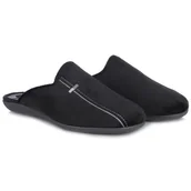 Kapcie męskie - Pantofle męskie hiszpańskie Neles S47-4724A NEGRO R.45 - miniaturka - grafika 1