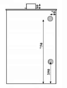 Piec stalowy wolnostojący z płaszczem wodnym 5/7 kW - spełnia anty-smogowy EkoProjekt 04482054 - Piece wolnostojące - miniaturka - grafika 5