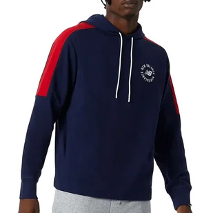 Bluza New Balance MT21900PGM - granatowa - Bluzy sportowe męskie - miniaturka - grafika 1