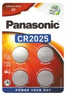 Baterie i akcesoria - 4 x bateria litowa mini Panasonic CR2025 - miniaturka - grafika 1