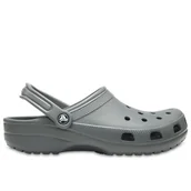 Klapki i japonki męskie - Klapki Crocs Classic Clog 10001-0DA - szare - miniaturka - grafika 1
