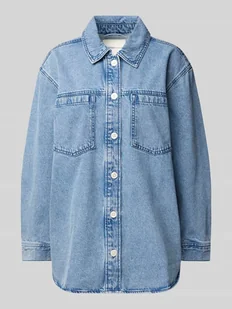 Kurtka jeansowa o kroju relaxed fit z czystej bawełny - Kurtki damskie - miniaturka - grafika 1