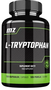MZ-STORE L-TRYPTOPHAN 400MG TRYPTOFAN 120 KAPSUŁEK - Aminokwasy - miniaturka - grafika 1