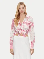 Koszule damskie - Guess Koszula W5GH03 WH4K2 Kolorowy Regular Fit - miniaturka - grafika 1
