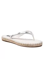 Espadryle damskie - DKNY Espadryle Tabatha K1240129 Biały - miniaturka - grafika 1