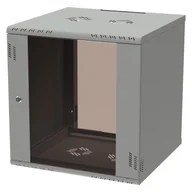 Szafy rack - Szafa wisząca Professional 19" 12U, 600mm, drzwi szklane, szara - miniaturka - grafika 1