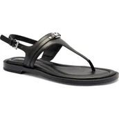 Sandały damskie - Michael Kors Skórzane sandały MANDY - miniaturka - grafika 1