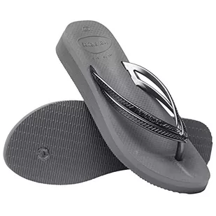 Havaianas Kliny damskie japonki, Szary - Stal szara stal szara - 34 EU - Klapki i japonki damskie - miniaturka - grafika 1