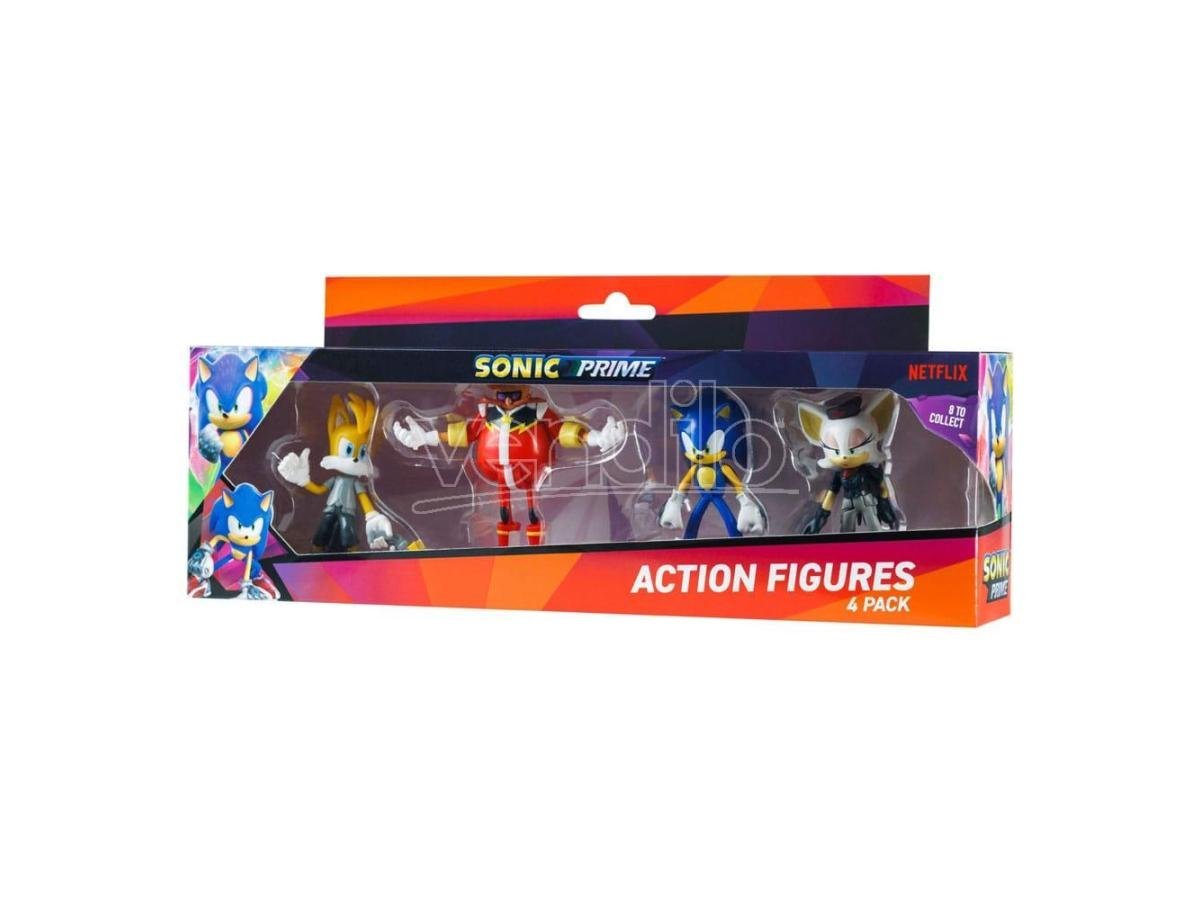 ZESTAW 4 FIGUREK SONIC