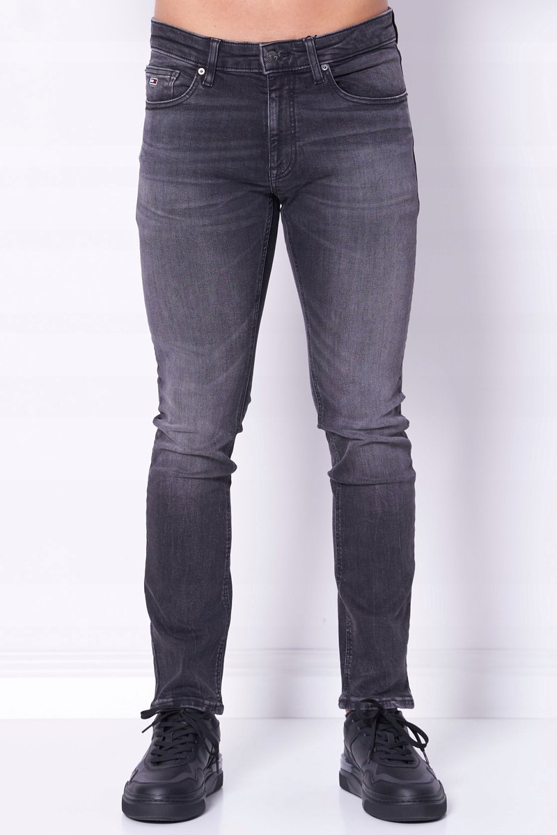TOMMY JEANS SPODNIE JEANSOWE MĘSKIE SZARE CASUAL 32/32 XTA