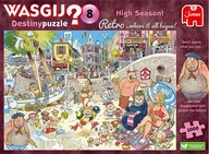 Puzzle - Puzzle Wasgij Retro Destiny 8 High Season! Sezon Wakacyjny 1000 el. - miniaturka - grafika 1