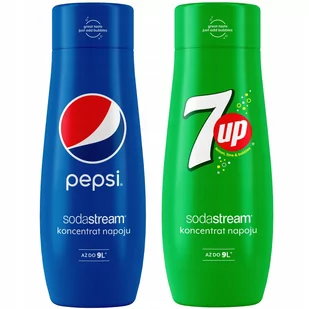 Pepsi 7Up zestaw koncentrat sok syrop SodaStream - Syropy i koncentraty owocowe Pepsi 7Up zestaw koncentrat sok syrop SodaStream - Syropy i koncentraty owocowe - miniaturka - grafika 1