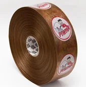 Artykuły masarskie - Osłonka białkowa ø65 z nadrukiem "PIWNA", krążek 380 mb - miniaturka - grafika 1