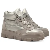 Botki damskie - Botki damskie z futerkiem s.Oliver 5-26250-41 403 CHAMPAGNE 39 - S. Oliver - miniaturka - grafika 1