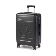 Walizki - Średnia Twarda Walizka NATIONAL GEOGRAPHIC - Medium Trolley N205HA.60.06 Black - miniaturka - grafika 1