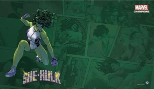 Fantasy Flight Games Marvel Champions: The Game Mat - She-Hulk - Akcesoria do gier planszowych - miniaturka - grafika 1
