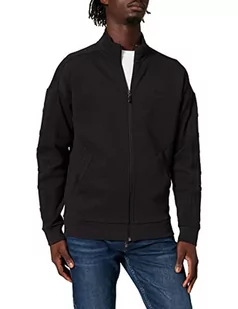 BOSS Męska bluza Skaz Circle, czarny (Black1), L - Bluzy męskie - miniaturka - grafika 1