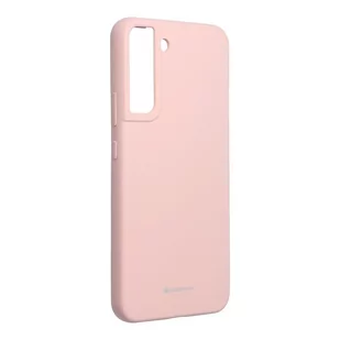 Mercury Silicone Samsung S22+ S906 różowo-piaskowy/pink sand - Etui i futerały do telefonów - miniaturka - grafika 1