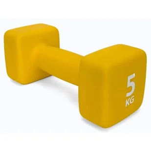 Pure 2 Improve Pure 2 Improve Męskie hantle neoprenowe, żółte, 5 kg P2I201430 - Hantle i ciężarki - miniaturka - grafika 1