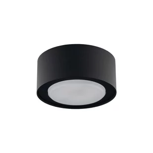 Czarny spot, downlight, na żarówkę z trzonkiem GX53 8203 z serii FLEA - Lampy sufitowe - miniaturka - grafika 1