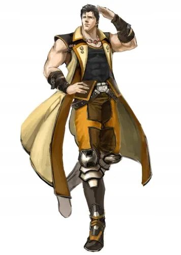Plakat Fist of the North Star STAR_014 A2 (custom)