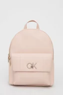 Plecaki - Calvin Klein plecak damski kolor różowy mały gładki - miniaturka - grafika 1