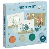 Zabawki kreatywne - Zestaw do malowania palcami Forest Friends, Little Dutch - miniaturka - grafika 1